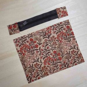 Ein Außenstoff mit dem passenden Reißverschluss