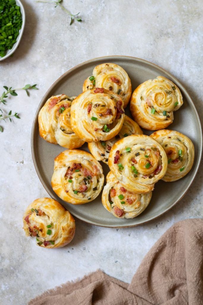 Blätterteigschnecken Elsässer Art