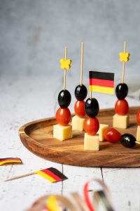 Buffet Spieße zur Fußball WM und EM