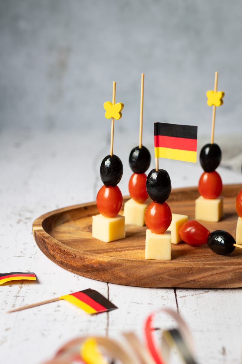 Buffet Spieße zur Fußball WM und EM