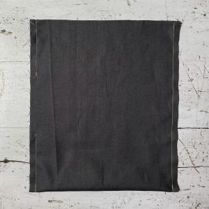 Innenstoff vom Geschenkebeutel rechts auf rechts gelegt und zusammengenäht