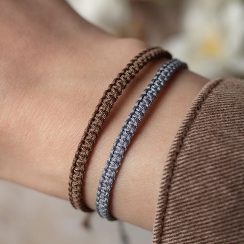 Makramee Armbänder knüpfen