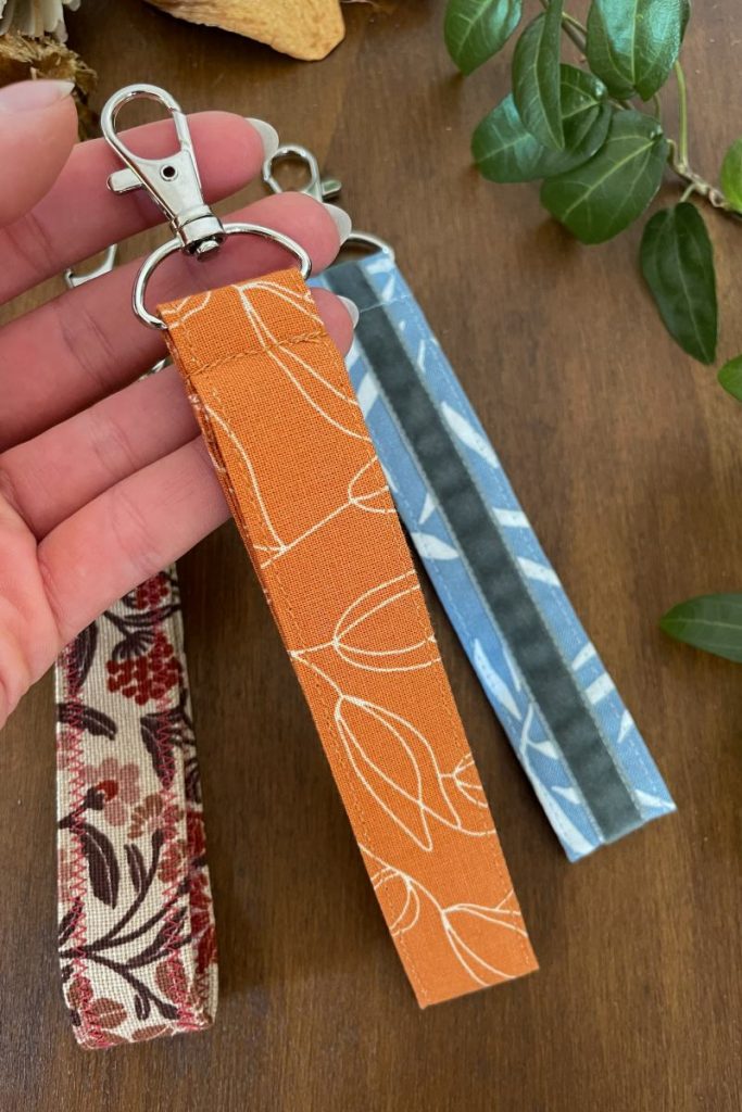 Schlüsselband in drei verschiedenen Varianten