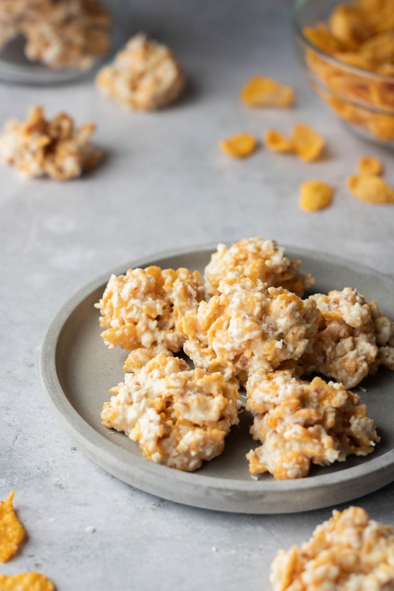 Schoko Crossies mit Mandeln und Kokos