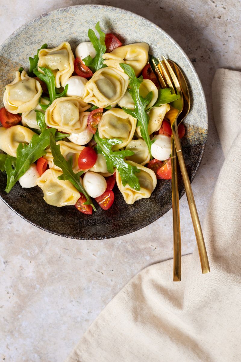 Tortellini Rucola Salat